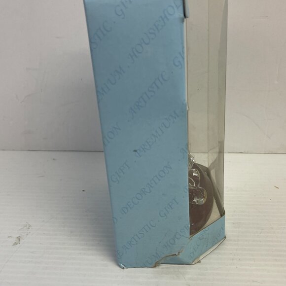 Spunglass Sentiment Plaque Heart of Gold Bear wood base home decor - U1059 - Picture 3 of 9